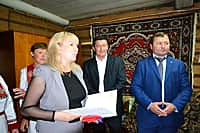 Семья Волковых, живущая в браке 61 год в д. Сеспель Канашского района, удостоилась Государственной награды Чувашской Республики – ордена "За любовь и верность" (фото №5).