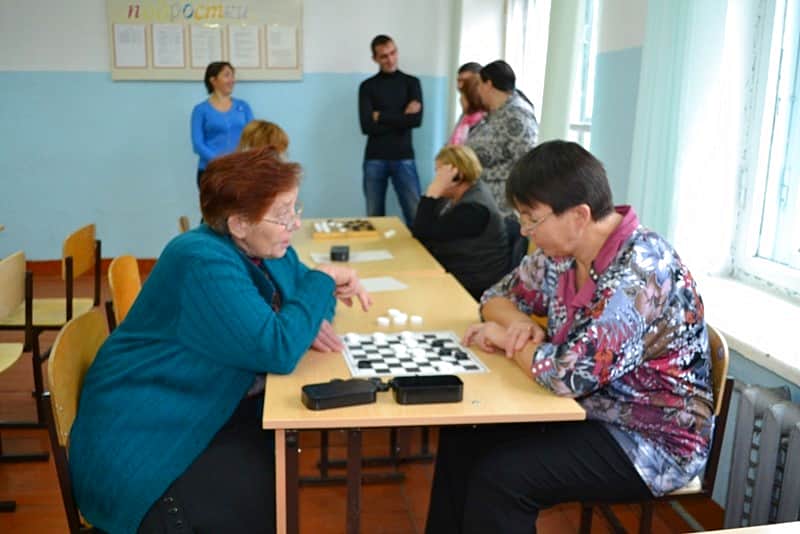 Шашечный турнир для работников образования, членов профсоюза Канашского района.
