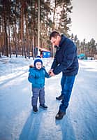 До скорого свидания, зимушка-зима! Городское сообщество "Дорожная обстановка" организовало выезд воспитанников Канашского социального приюта в детский оздоровительный лагерь "Космонавт" (фото №3).
