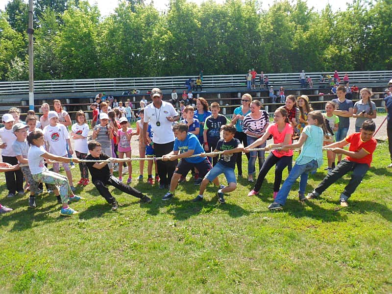 Состоялась городская Спартакиада школьников, отдыхающих в пришкольных оздоровительных лагерях.