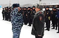 Состоялась торжественная отправка сводного отряда МВД в служебную командировку в Северо-Кавказский регион (фото №1).