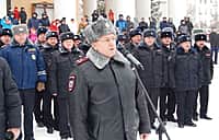 Состоялась торжественная отправка сводного отряда МВД в служебную командировку в Северо-Кавказский регион (фото №4).