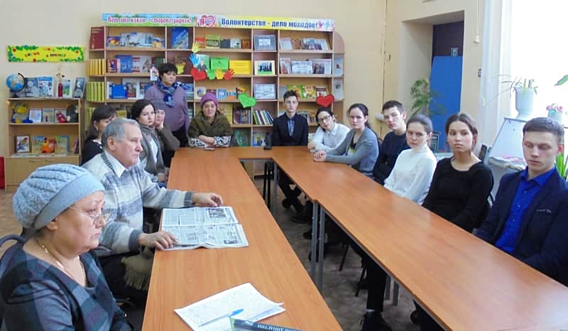 Состоялся круглый стол в д. Большие Бикшихи «Выборы Президента РФ – гражданский долг».