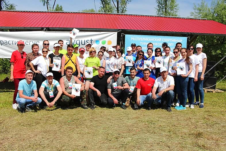 Совет работающей молодёжи Канашского ПАТП – филиала ГУП ЧР «Чувашавтотранс» - победители Республиканского спортивного туристического слета.