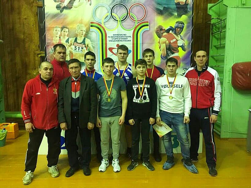 Спортсмены города Канаш - победители Чемпионата и первенства Чувашской Республики по боксу.