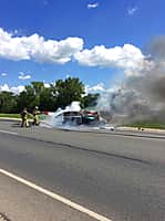 Страшное ДТП с пожаром в Канашском районе, есть погибшие (фото №4).