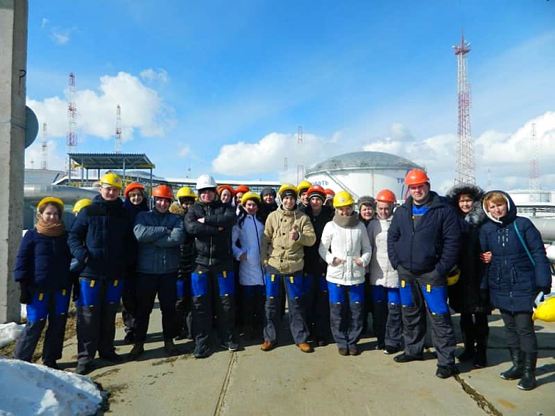 Студенты КанТЭТа посетили литейную производственно-диспетчерскую станцию "Староликеево" в Нижегородской области.