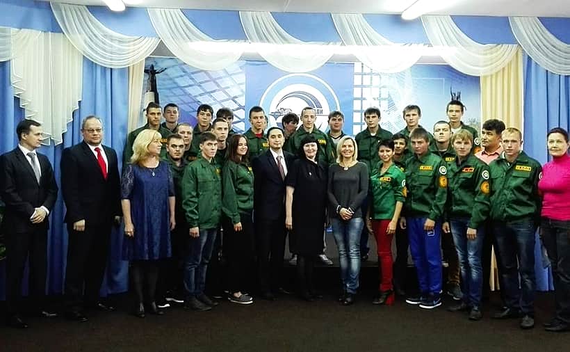 Студенты Волжского филиала МАДИ отправились на строительство федеральной трассы "Москва – Санкт-Петербург".