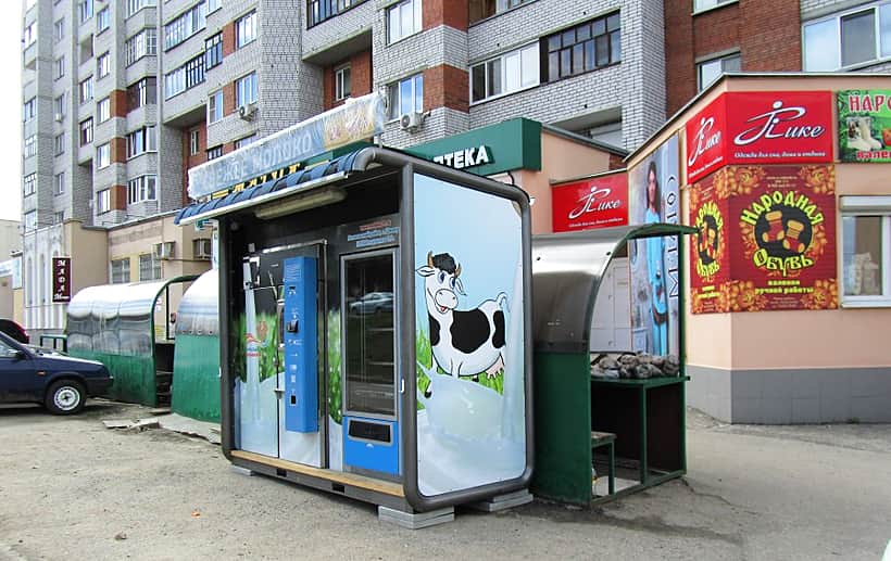 Свежайшее молоко от фермерских хозяйств Чувашии пользуется спросом у чебоксарцев.