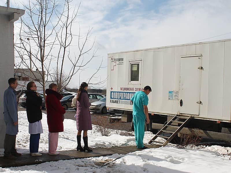 В течение месяца по Чувашии будет ездить передвижной флюорограф.
