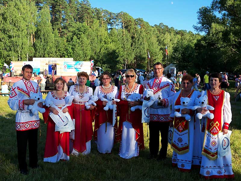 Тобурдановцы на Межрегиональном фестивале патриотической песни "Голос воина" в Республике Мордовия.