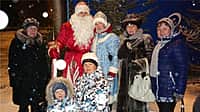 На торжественном открытии "Новогоднего бульвара" в Чебоксарах побывали работники МБУК "Централизованная клубная система" Канашского района (фото №1).
