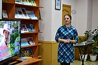 Творческий вечер члена Союза российских и чувашских писателей, канашского поэта Н.Г. Тихоновой состоялся в Центральной библиотеке города Канаш (фото №5).
