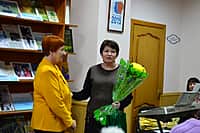 Творческий вечер члена Союза российских и чувашских писателей, канашского поэта Н.Г. Тихоновой состоялся в Центральной библиотеке города Канаш (фото №7).