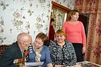 Участник Великой Отечественной войны Степан Потапов из д. Пожарбоси Канашского района отметил 100-летие со дня рождения (фото №6).