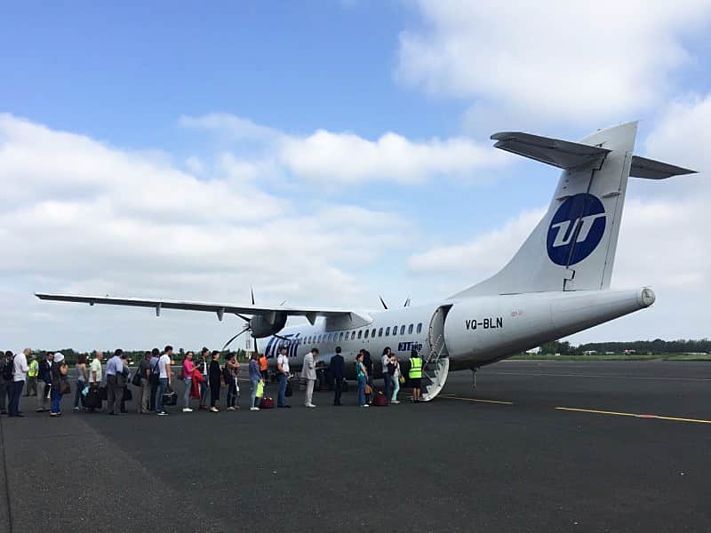 Удачного полета: из столицы Чувашии отправился первый утренний рейс в московский аэропорт "Внуково".