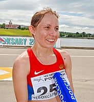 Вера Соколова – чемпионка, Петр Трофимов – бронзовый призёр чемпионата России в спортивной ходьбе на 20 км (фото №1).