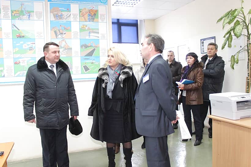 Вице-премьер Чувашии Алла Салаева посетила Канашский транспортно-энергетический техникум.