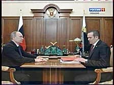 Владимир Путин провёл рабочую встречу с Главой Республики Михаилом Игнатьевым.