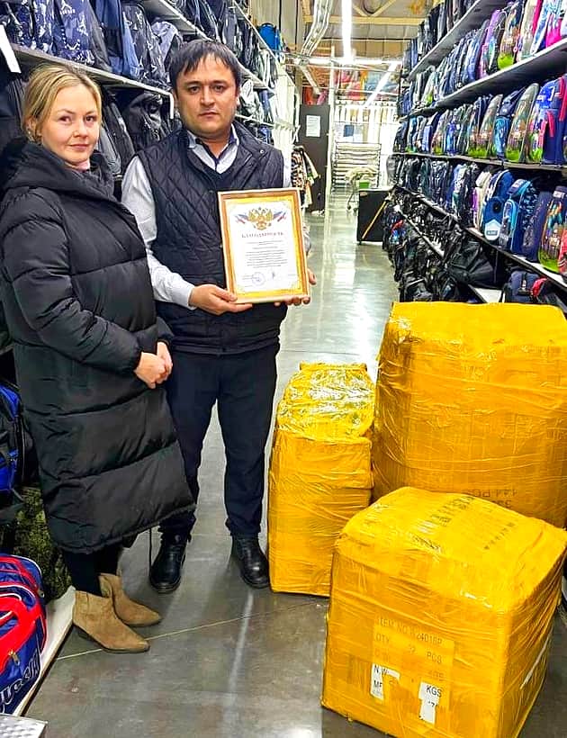 В волонтерский штаб «МыВместе» города Канаш поступила помощь для участников СВО.