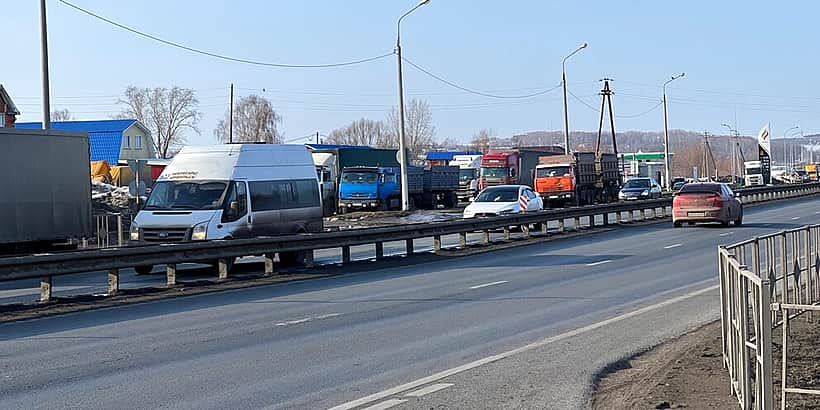 24 марта трассу М-7 в районе Цивильска временно перекроют.