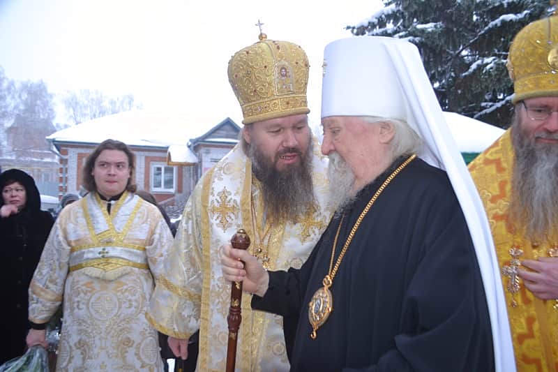 Высокопреосвященнейший Варнава, митрополит Чебоксарский и Чувашский, посетил храм святителя Николая г. Канаш.