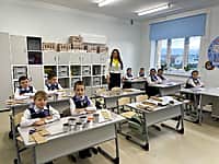 В Канашском районе состоялось торжественное открытие Янгличской школы (фото №3).