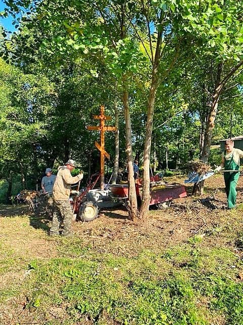 В Канашском районе начали строить купель.