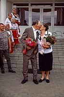 В отделе ЗАГС Канашского МО прошла торжественная церемония чествования золотого юбилея супругов Павловых (фото №4).