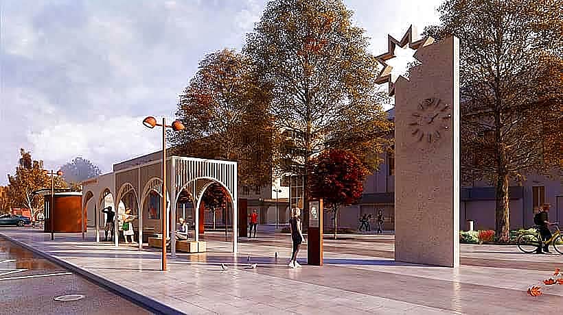 Определён подрядчик по благоустройству территории между двух вокзалов в Канаше.