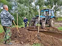 Жители деревни Новые Бюрженеры обновили старые запруды на реке Бюрженерка (фото №8).