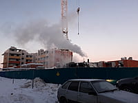 Многоквартирный жилой дом. 25 января 2022 (вт).