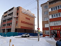 Многоквартирный жилой дом. 25 января 2022 (вт).