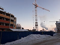 Многоквартирный жилой дом. 25 января 2022 (вт).