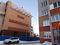 Многоквартирный жилой дом. 25 января 2022 (вт).