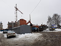 Многоквартирный жилой дом. 28 февраля 2022 (пн).