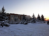 Многоквартирный жилой дом. 25 января 2022 (вт).