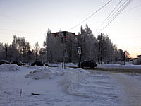 Многоквартирный жилой дом. 25 января 2022 (вт).