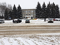 Административно-бытовое здание. 18 января 2022 (вт).