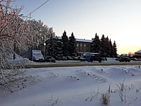 Административно-бытовое здание. 25 января 2022 (вт).