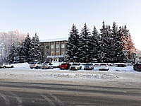 Административно-бытовое здание. 25 января 2022 (вт).