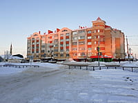 Многоквартирный жилой дом. 25 января 2022 (вт).