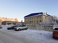 Административно-бытовое здание. 25 января 2022 (вт).