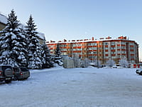 Многоквартирный жилой дом. 25 января 2022 (вт).