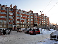 Многоквартирный жилой дом. 25 января 2022 (вт).