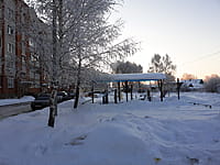 Многоквартирный жилой дом. 25 января 2022 (вт).