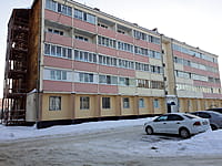 Многоквартирный жилой дом. 25 января 2022 (вт).