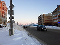 Улица 30 лет Победы (г. Канаш). 25 января 2022 (вт).