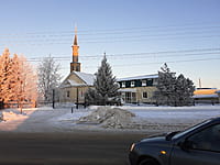 Административно-бытовое здание. 25 января 2022 (вт).