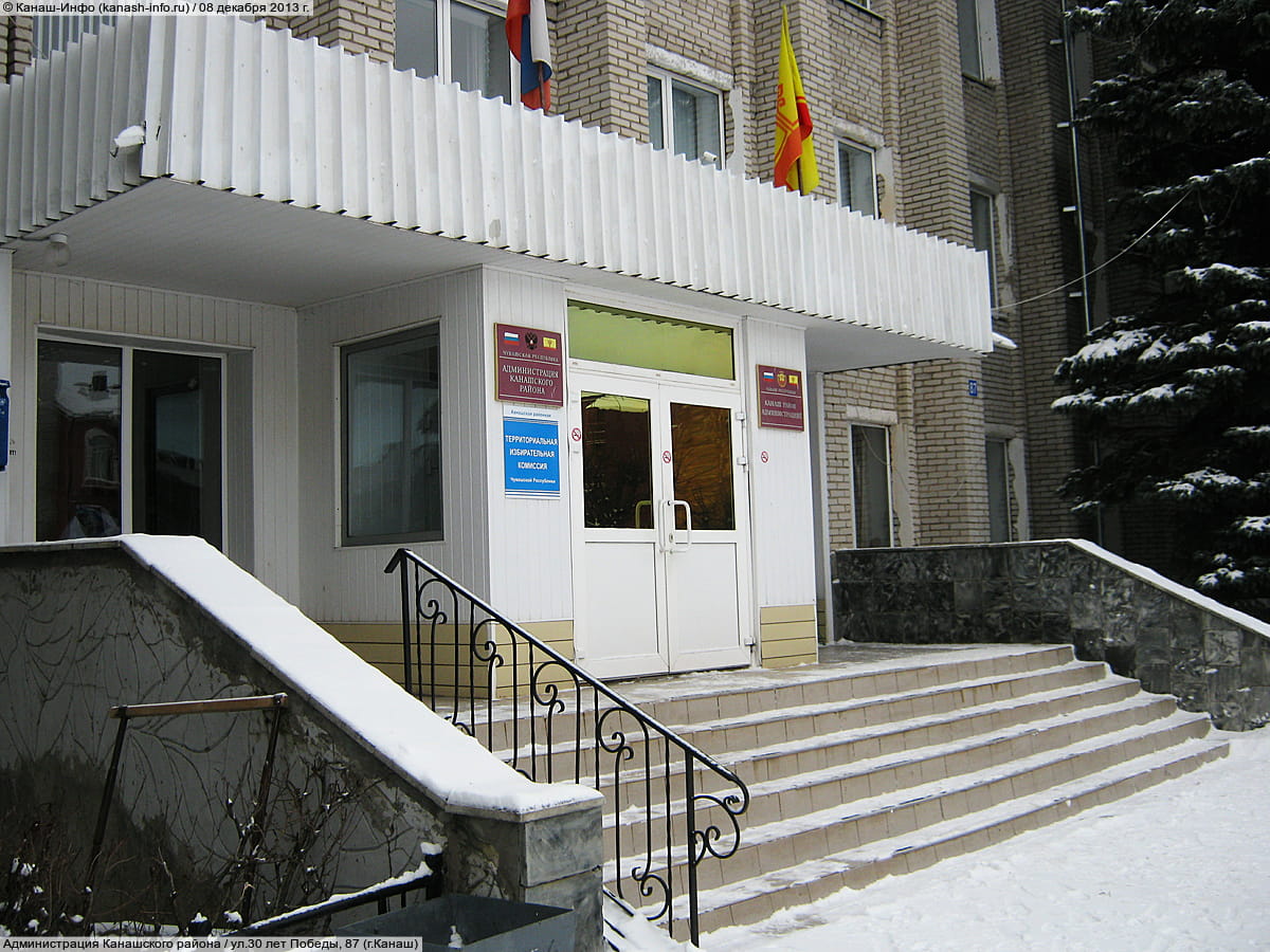 Администрация Канашского муниципального округа. 08 декабря 2013 (вс).